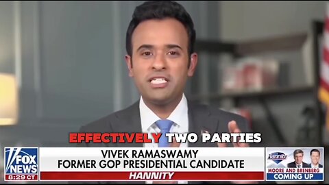 Vivek Ramaswamy: There are 2 Parties in The Democrat Party: One Focused on Division by Race, the Other by Wealth