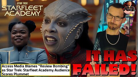 Star Trek Starfleet Academy Ratings FAIL! DESTROYED By Empty Chair and FREE Livestream FLOPS!