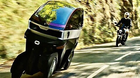 Great Car-Motorbike Hybrid - Electric Micro Vehicle - AEMotion