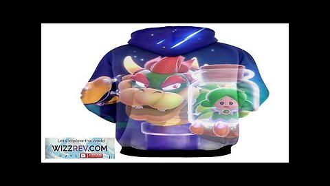 Super Mario King Koopa Bowser Evil Villain Style Hoodie Review