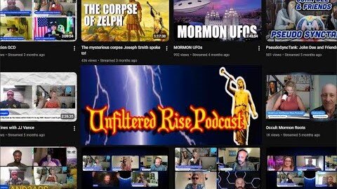 Unfiltered Rise Podcast on Archaix! Masons & Mormons! Jason Breshears & Heidi Luv! 🎯A MUST SEE🎯