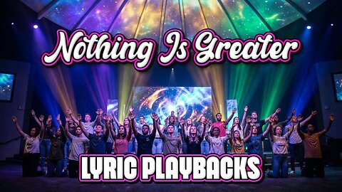 Nothing Is Greater – Antônio Cirilo | Christian Lyric Playback 🎹✨ Congregational Worship