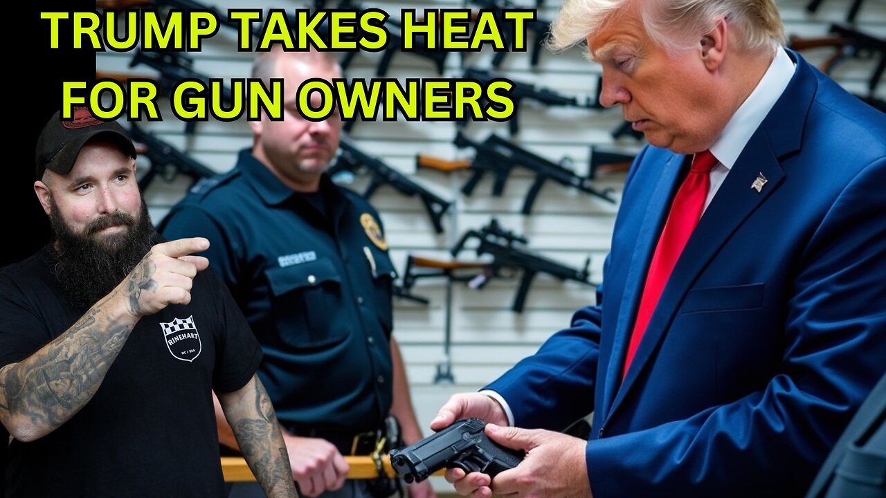 Trump Puts EVERYONE on Notice! Restore Their Gun Rights or Else