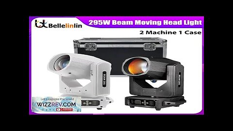 0 Tax 2Pcs 295W 14R Moving Head Beam Stage Light With Dual Review