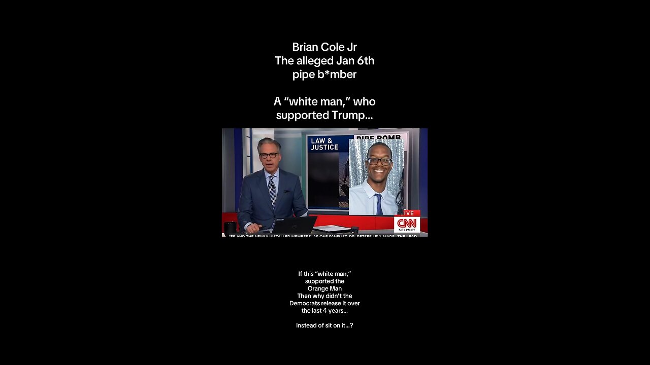 The White Man that supported the Orange Man on Jan 6th