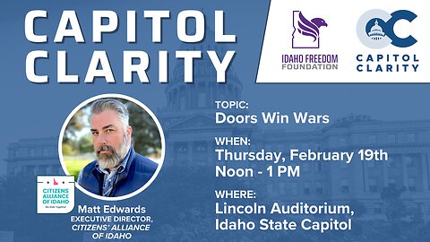 Capitol Clarity - Doors Win Wars