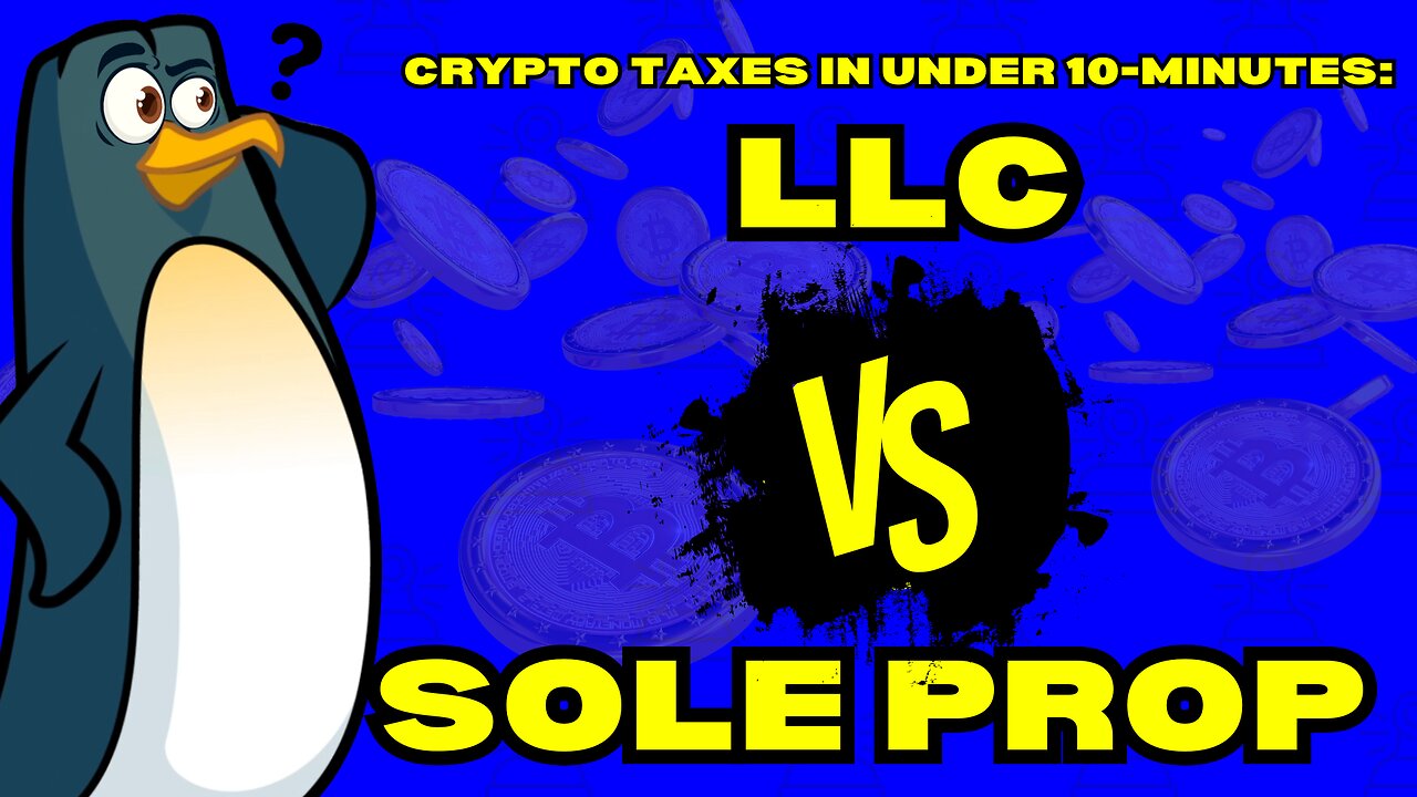 💰 LLC or Sole Proprietor? Simple Crypto Tax Tips for 2024!