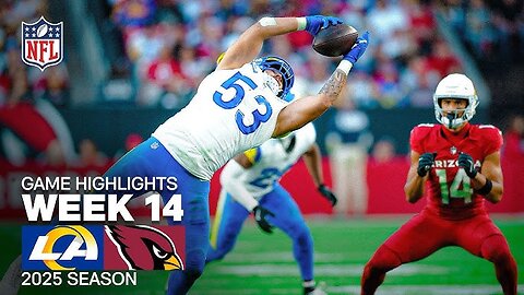 Los Angeles Rams vs Arizona Cardinals week 14 game highlights