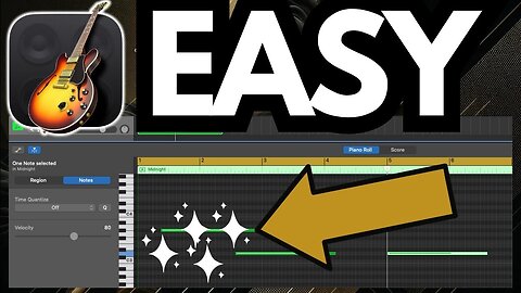How To Draw Notes in GarageBand
