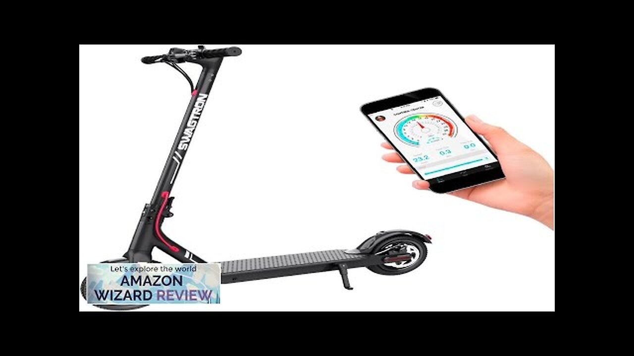 Swagtron SG-5 Swagger 5 Boost Commuter Electric Scooter with Upgraded 300W Motor Review