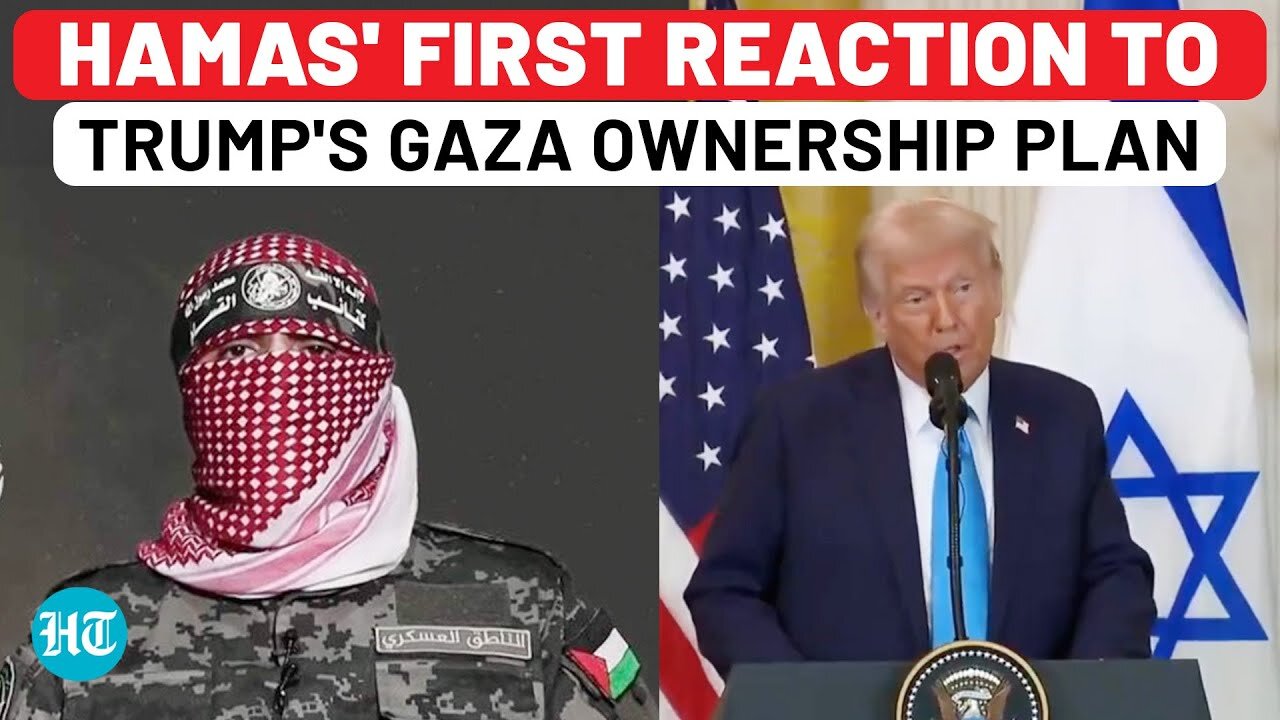 Hamas' First Reaction To Trump's Gaza Ownership By USA Announcement After Netanyahu Meet | Israel