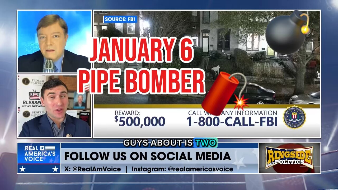 🚨 BREAKING: The January 6 PIPE BOMBER was one of Christopher Wray’s 274+ UNDERCOVER FBI AGENTS
