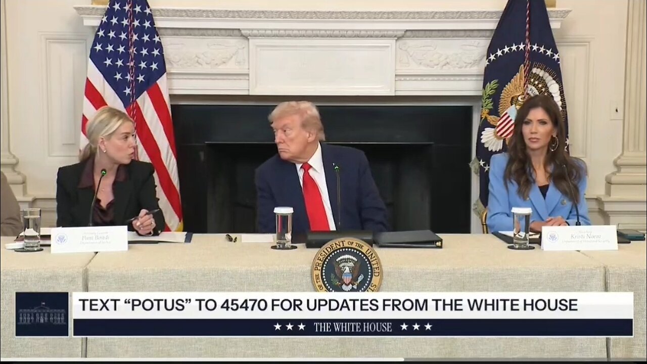 AG Bondi: We Will Crack Down On Domestic Terrorist Organizations