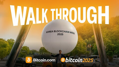 🎥 Lost in the labyrinth of Korean Blockchain Week 2025 🌀