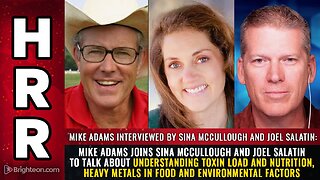 Sina McCullough and Joel Salatin to talk about Understanding Toxin Load and Nutrition