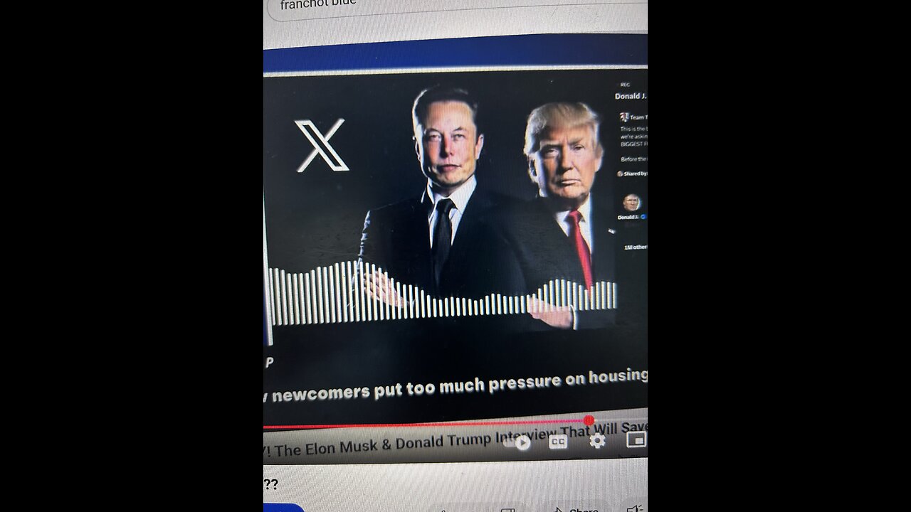 DID TRUMP PASS THE BIBLICAL “MANTLE” TO ELON PART#1