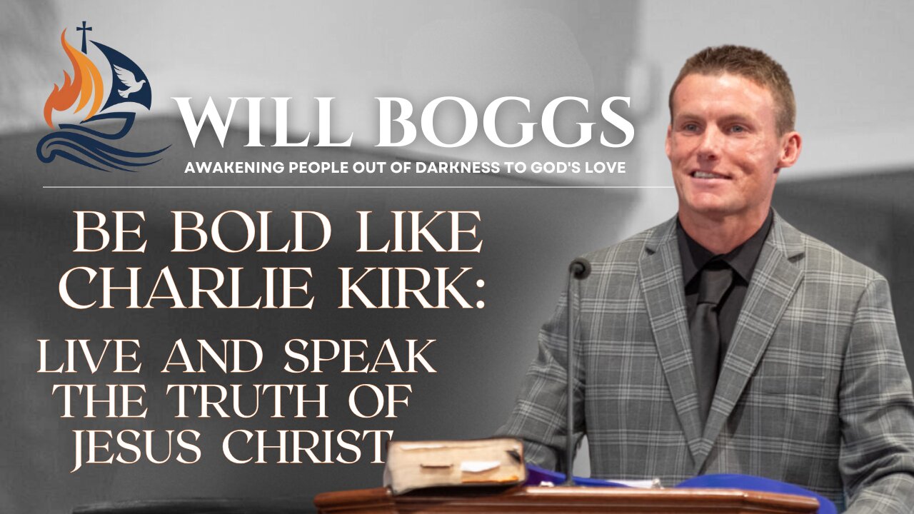 Live and Speak the Truth of Jesus Christ— Charlie Kirk,