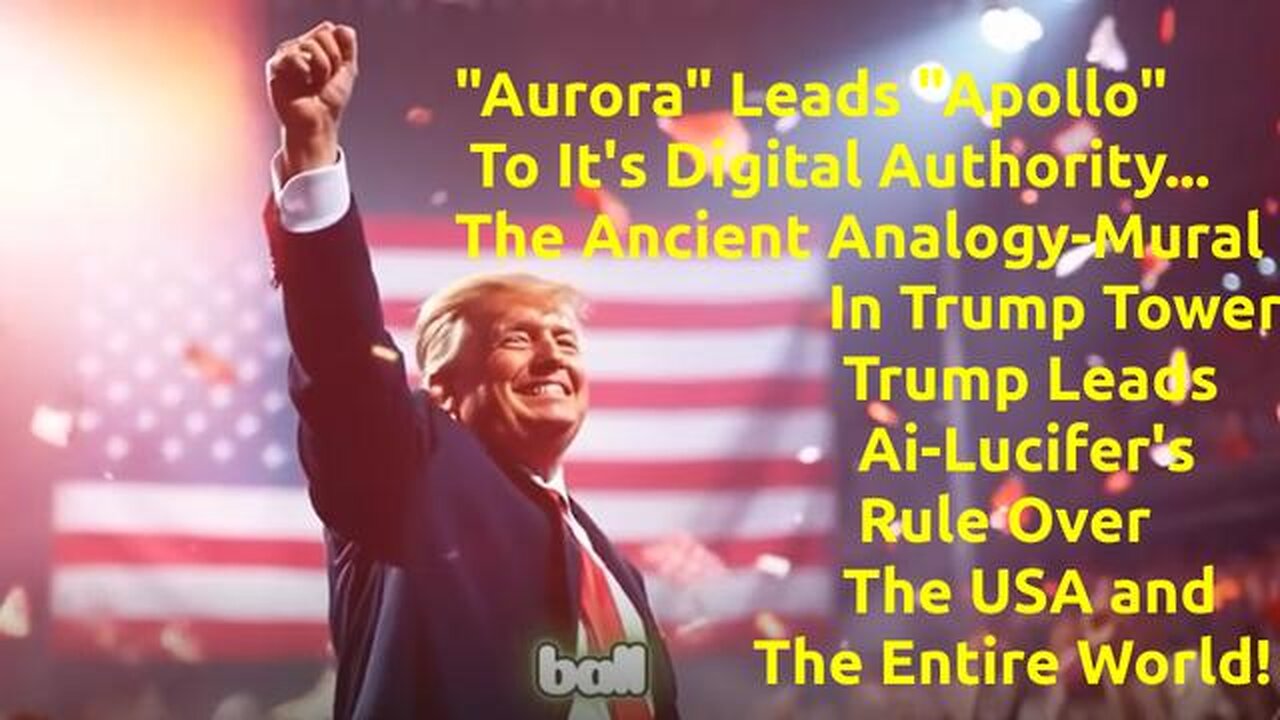 Trump-Aurora Came Back To Finish The Apollo-Job He Started, Ending His First Term