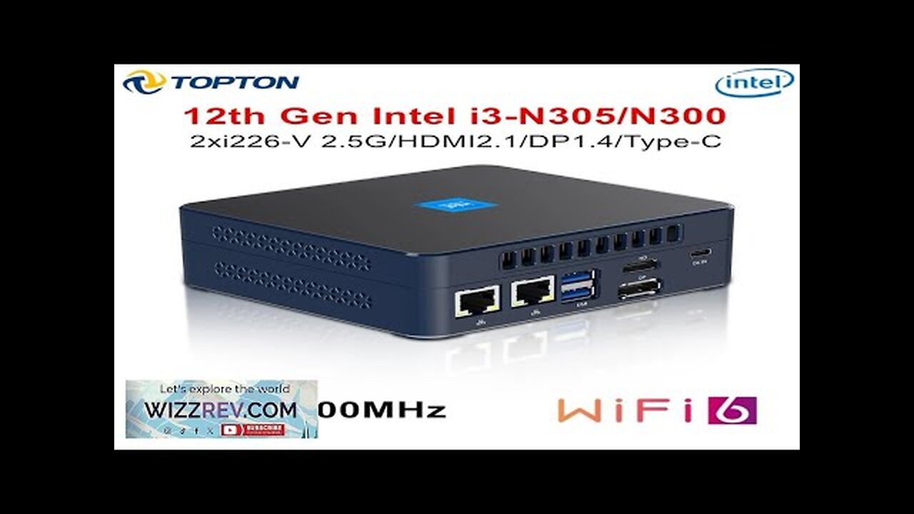 Super Deal Mini PC Intel 12th Gen Alder Lake N100 N200 i3 Review