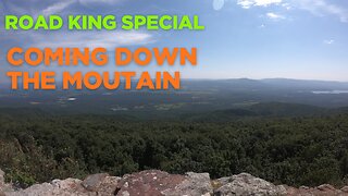 Road King Special coming down the Mountain