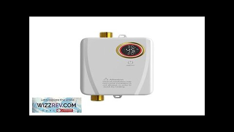 Instant Water Heater 220V 3500W Mini Electric Tankless Hot Water Heater Bathroom Review