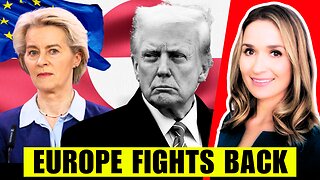 EU Prepares €93 Billion Tariff Retaliation After Trump’s Greenland Threat | Trade War Escalates