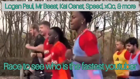 Youtubers race to see who is the fastest