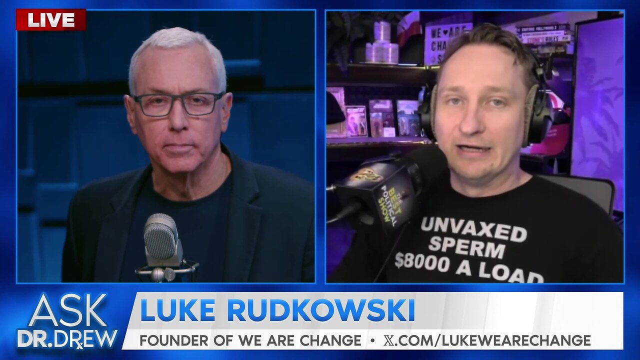 Dr. Drew Interviews Luke Rudkowski On Topics Not Allowed Over at Censortube