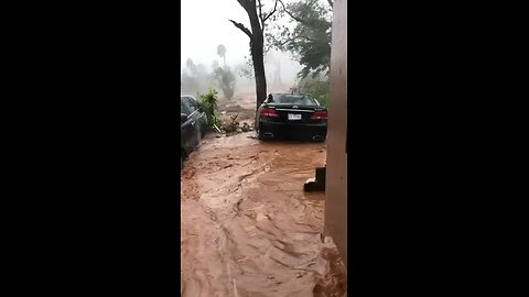 severe structural damage in Black River, St. Elizabeth, Jamaica