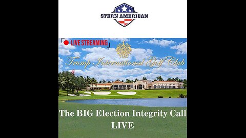 INTEGRITY IN AMERICA LIVE FROM TRUMP INTERNATIONAL GOLF COURSE!