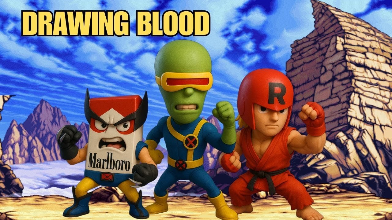 MARVEL VS CAPCOM 2 | DRAWING BLOOD