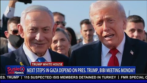 NEXT STEPS IN GAZA DEPEND ON PRES.TRUMP, BIBI MEETING MONDAY