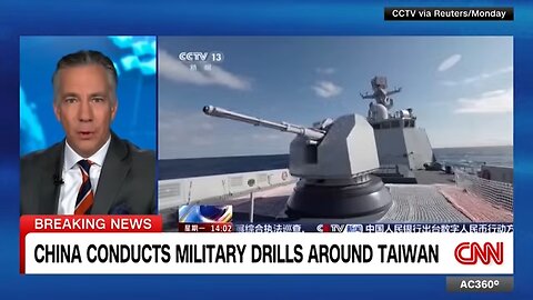 China announces live fire military drills around Taiwan