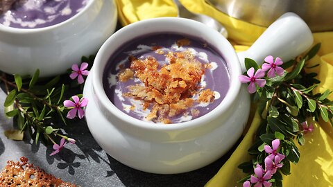 How To Make Creamy Red Cabbage Soup? 💜 No Food Coloring!
