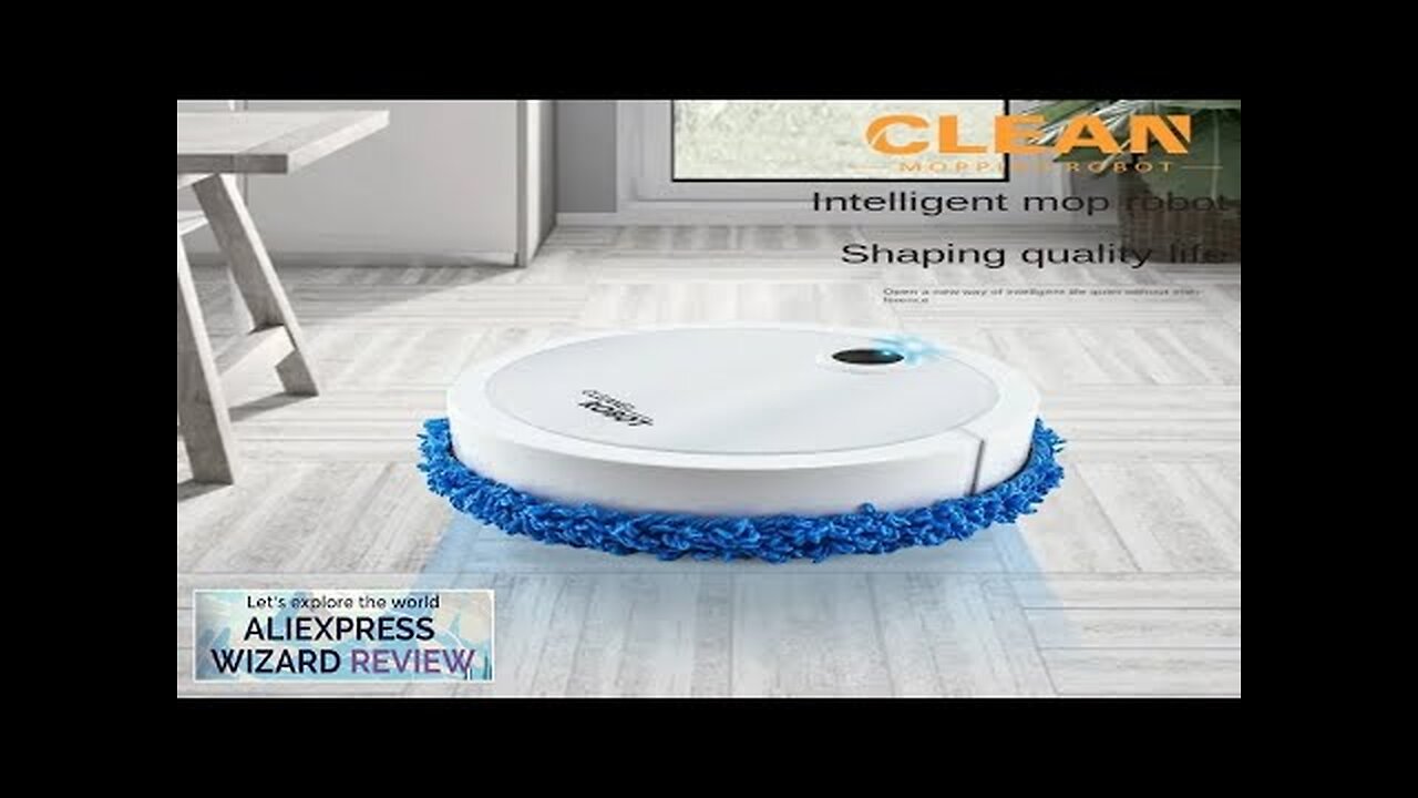 The New Generation of Intelligent Floor Mopping Robots Silent Floor Scrubber Cleaning Review