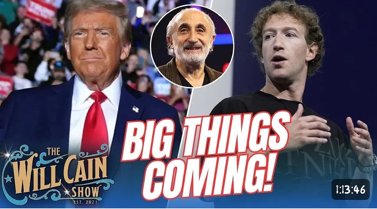 Will Cain Show | Trump touts HUGE changes! Facebook reverses course on censorship with Dr. Gad Saad