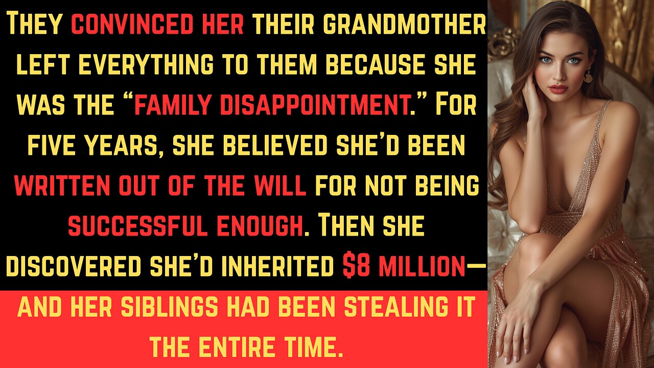SIBLINGS STOLE HER $8M INHERITANCE FOR 5 YEARS UNTIL SHE DISCOVERED THE TRUTH