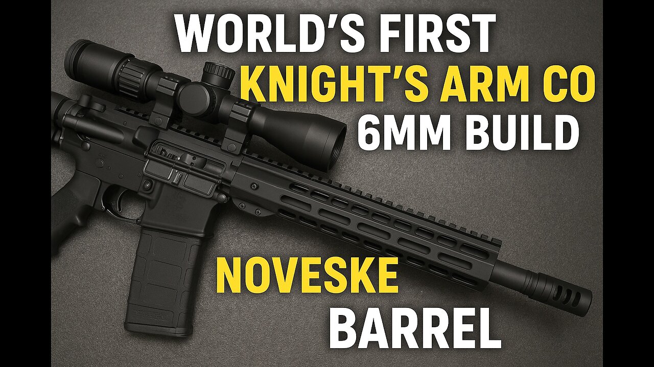 WORLD’S FIRST SR-15 in 6mm ARC !!?