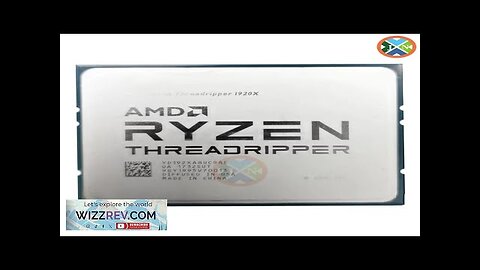 AMD Ryzen Threadripper 1920X 3.5 GHz 12-Core 24-Thread CPU Processor 180W YD192XA8UC9AE Review