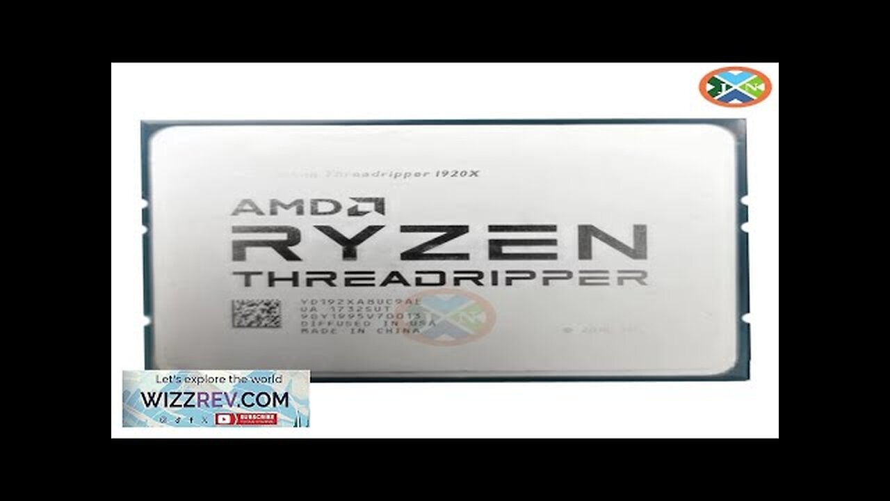 AMD Ryzen Threadripper 1920X 3.5 GHz 12-Core 24-Thread CPU Processor 180W YD192XA8UC9AE Review