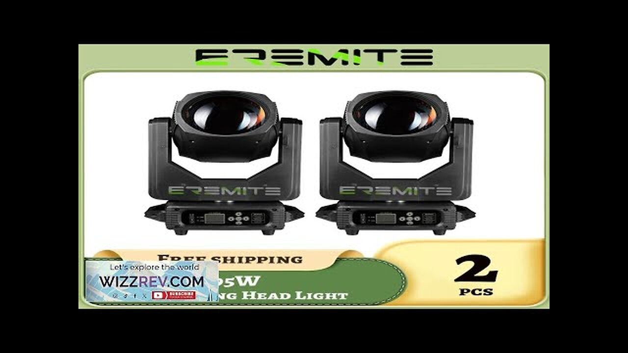 0 Tax 2PCS 295W 12R Moving Head Light Spot Beam DJ Equipment Review