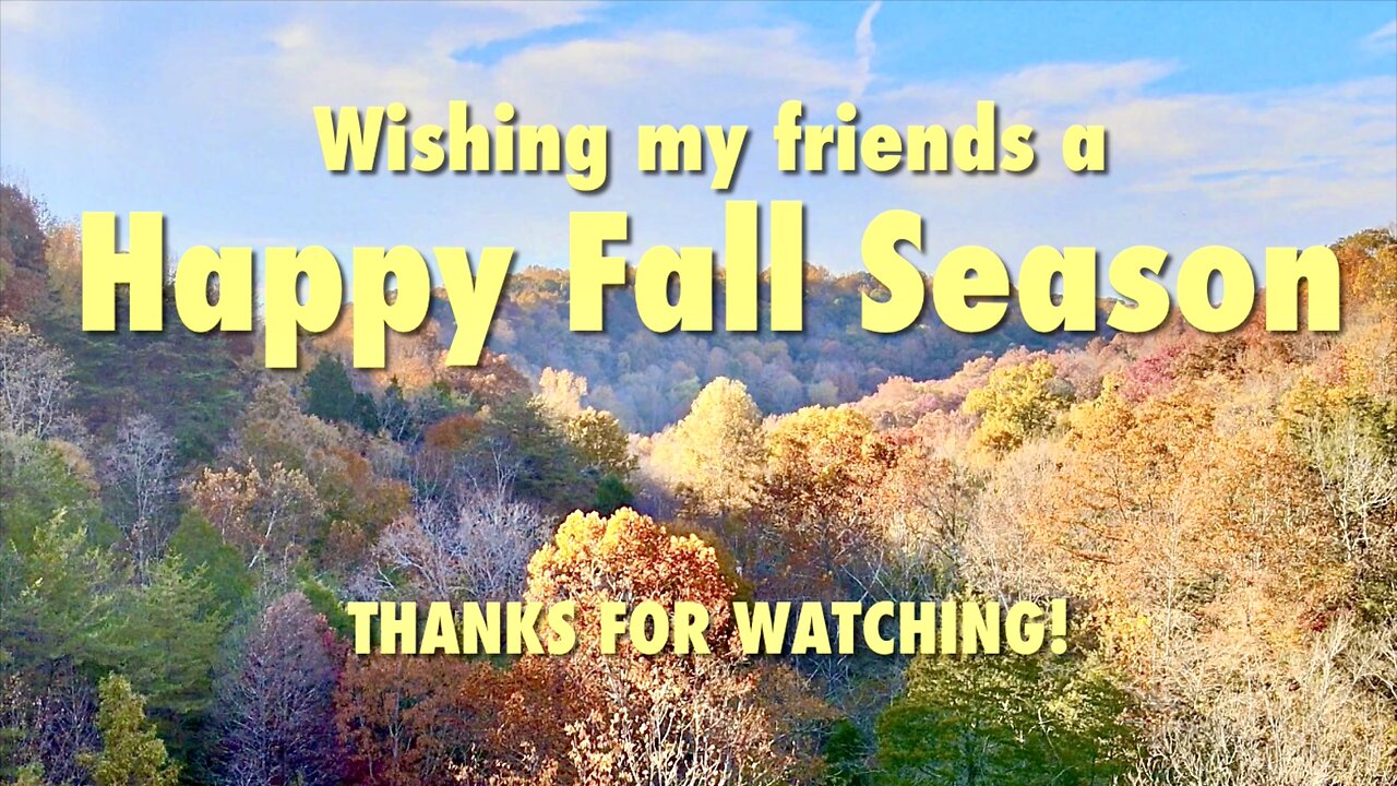 Happy Fall Season 2025 my Friends!