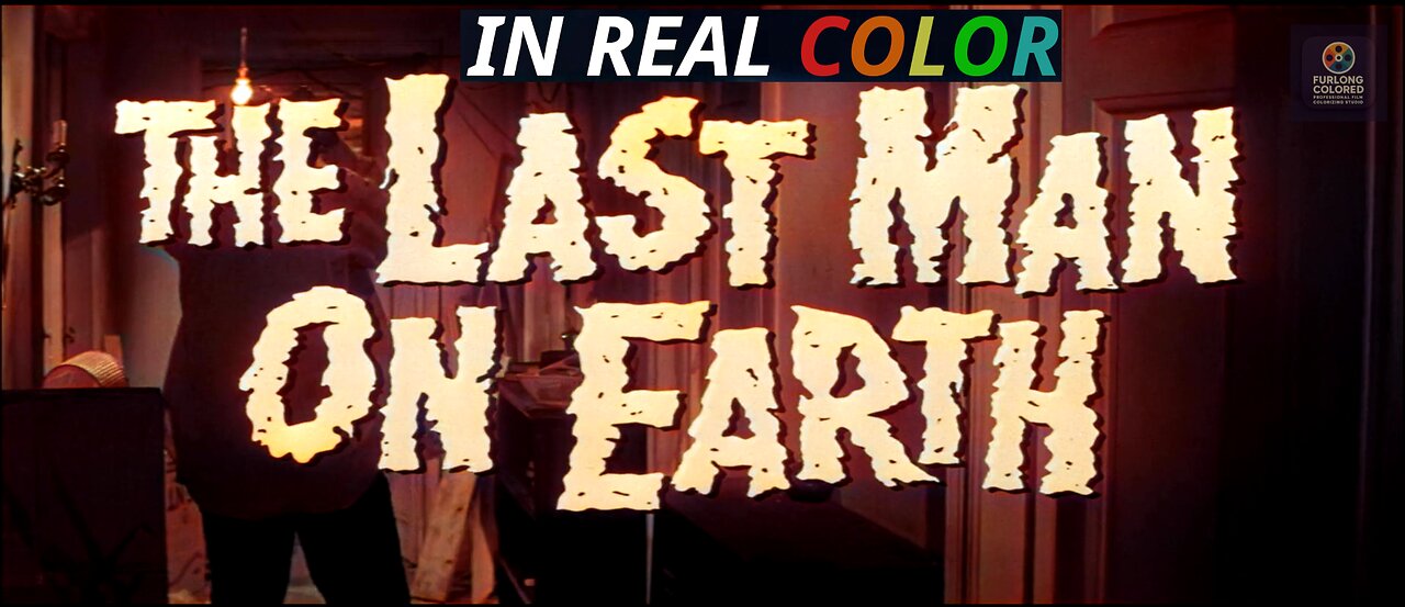 🎬 The Last Man on Earth (1964) — In Real Color — Full Movie