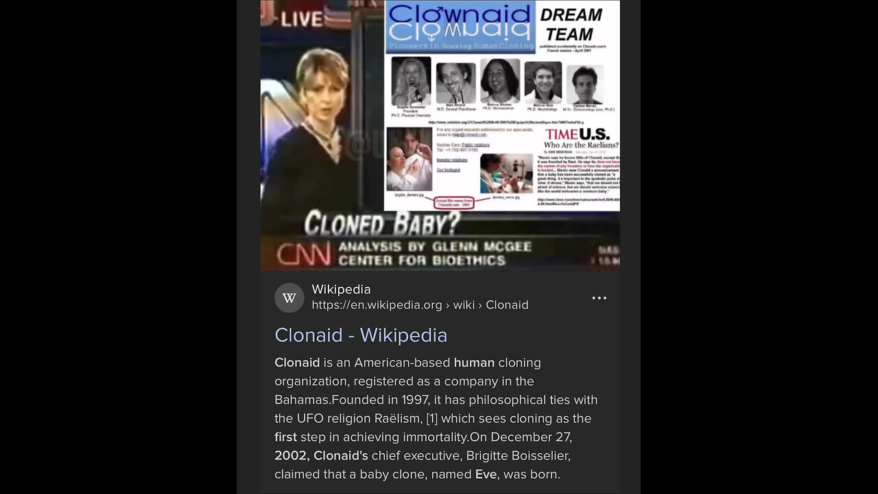 Human Cloning is Here: The Shocking Truth About Baby Eve