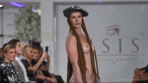 Fashion Awards - Part 6 (Nude Accessory Runway Catwalk Show) Global Hats