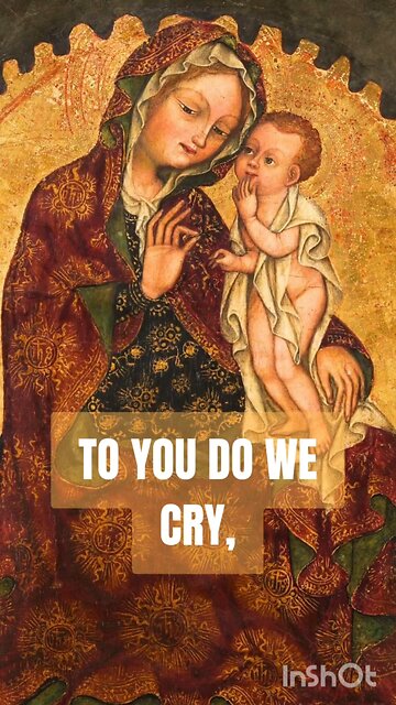 HAIL HOLY QUEEN, MOTHER OF MERCY #truth #jesus #christ #king #mary #joseph #ihs #church #bible #chri