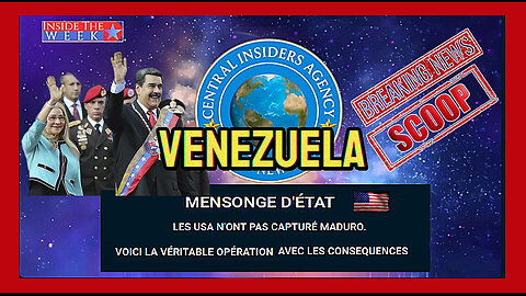 VENEZUELA. Les USA n'ont pas arrêté eux-mêmes MADURO (Hd 720) Voir descriptif