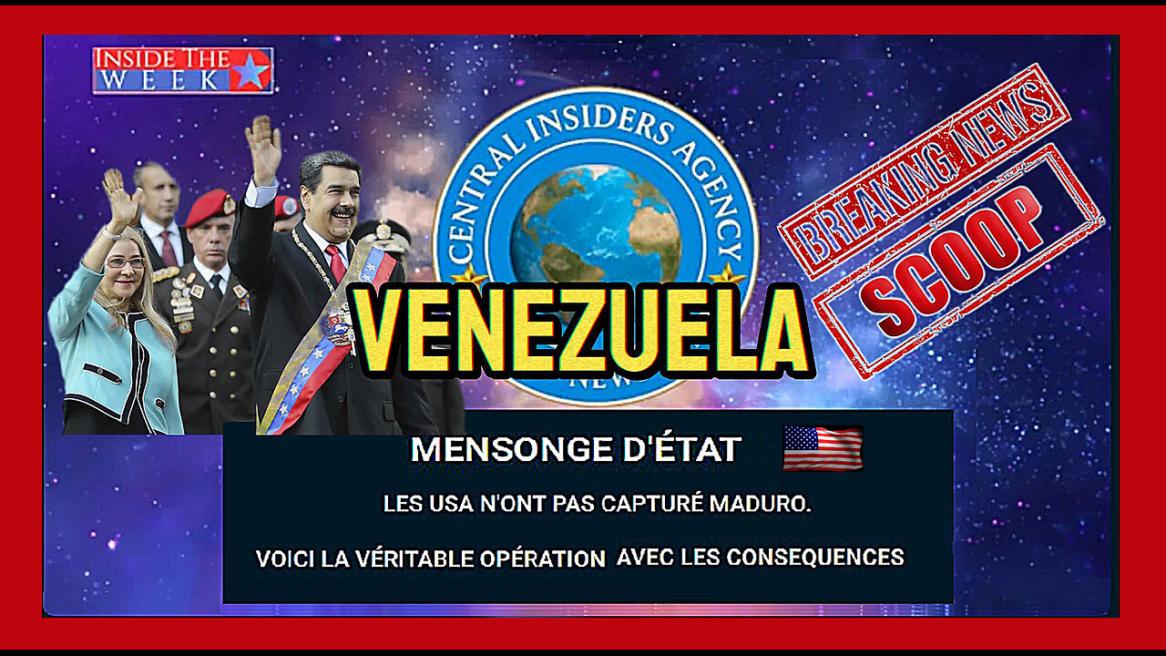 VENEZUELA. Les USA n'ont pas arrêté eux-mêmes MADURO (Hd 720) Voir descriptif