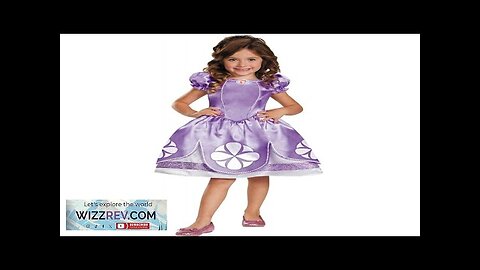 Sofia the First Disney Princess Toddler 3T Costume Review