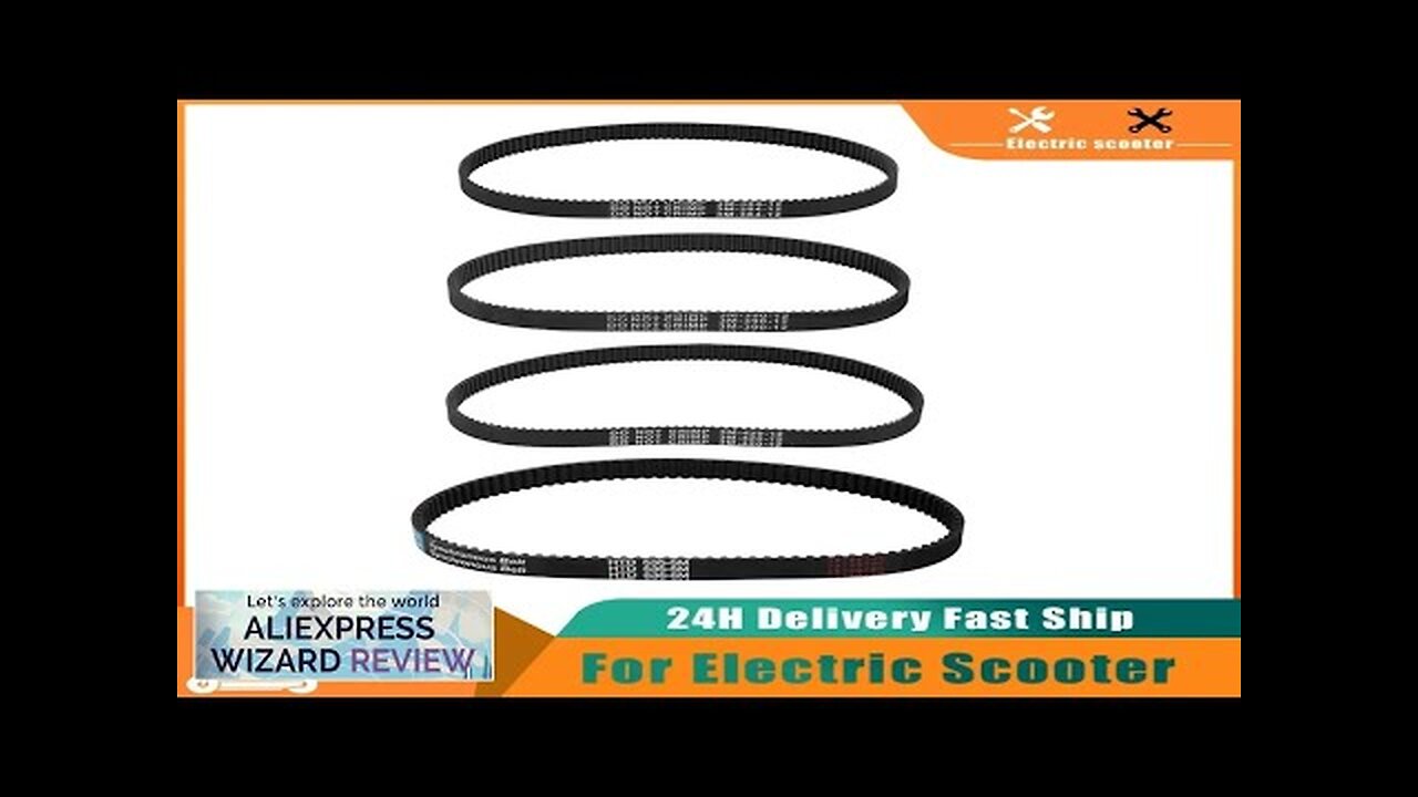 E-scooter Belt 3m 384 12 Transmission Timing Belts HTD 3m-384-12 5M-535-15 Rubber Review